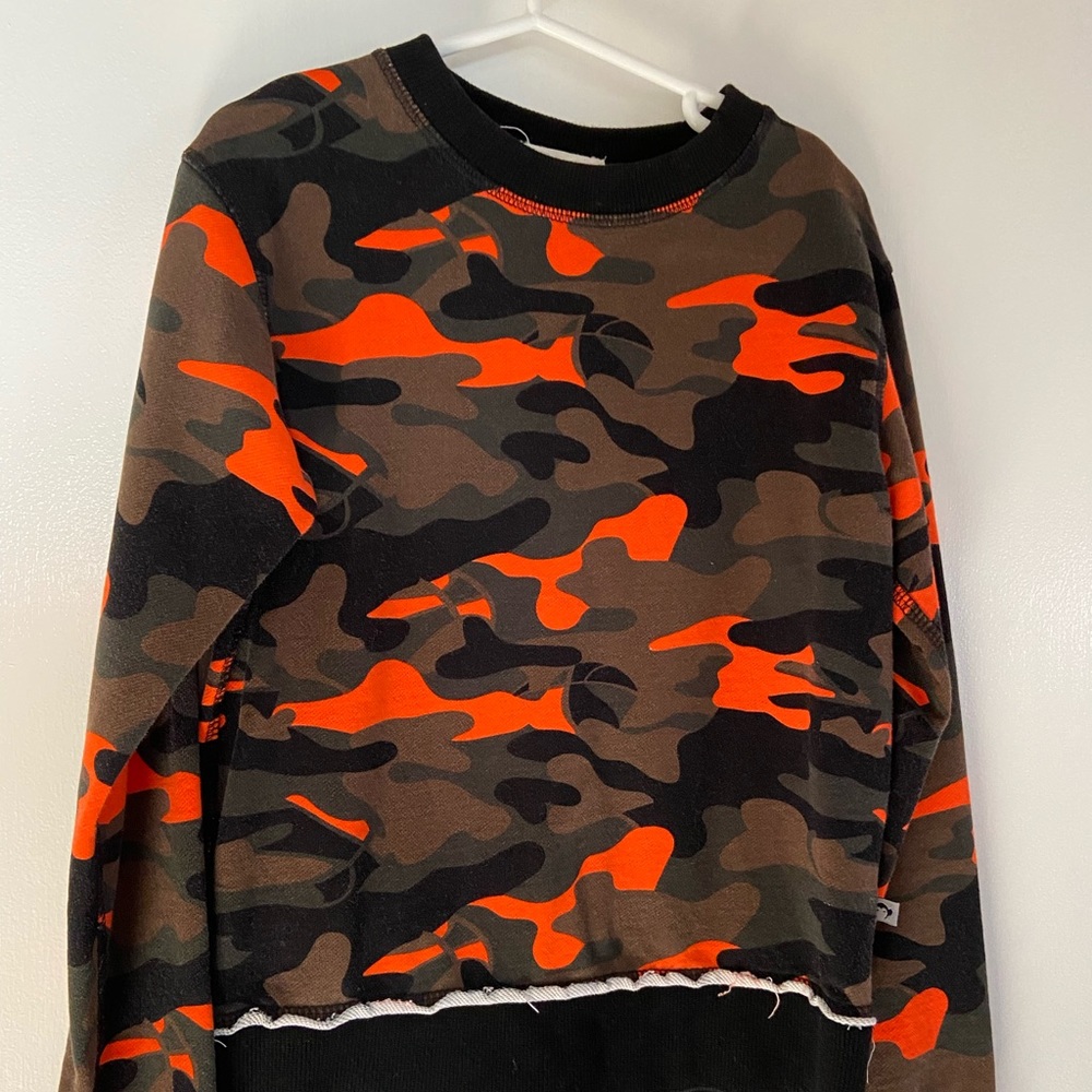 Appaman boys camo sweatshirt